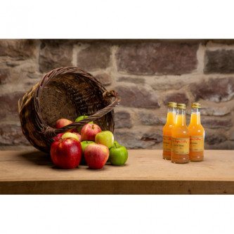 Jus de pommes - Framboises...