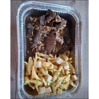 plat traiteur rosbif