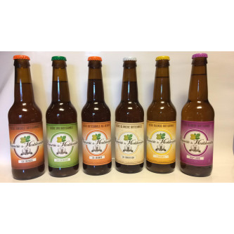 Assortiment de bières - bière artisanal - microbrasserie