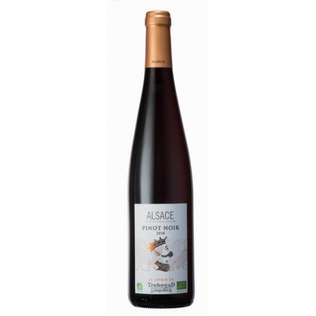 Pinot noir Jardin de TREBOGAD (75cl) AB - vins d'Alsace - épicerie local