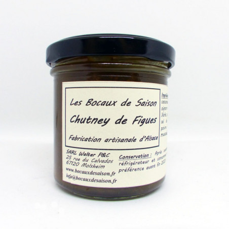 Chutney de Figues (150g) - fruit - légumes épicerie local