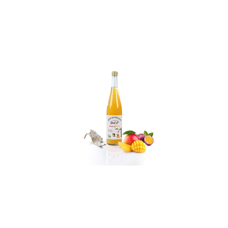 Sève de bouleau-mangue-passion bio (75cl) - boissons artisanales