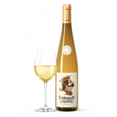 Gewurztraminer Trebogad sans sulfites ajoutés (75cl) AB - vins d'Alsace - épicerie local