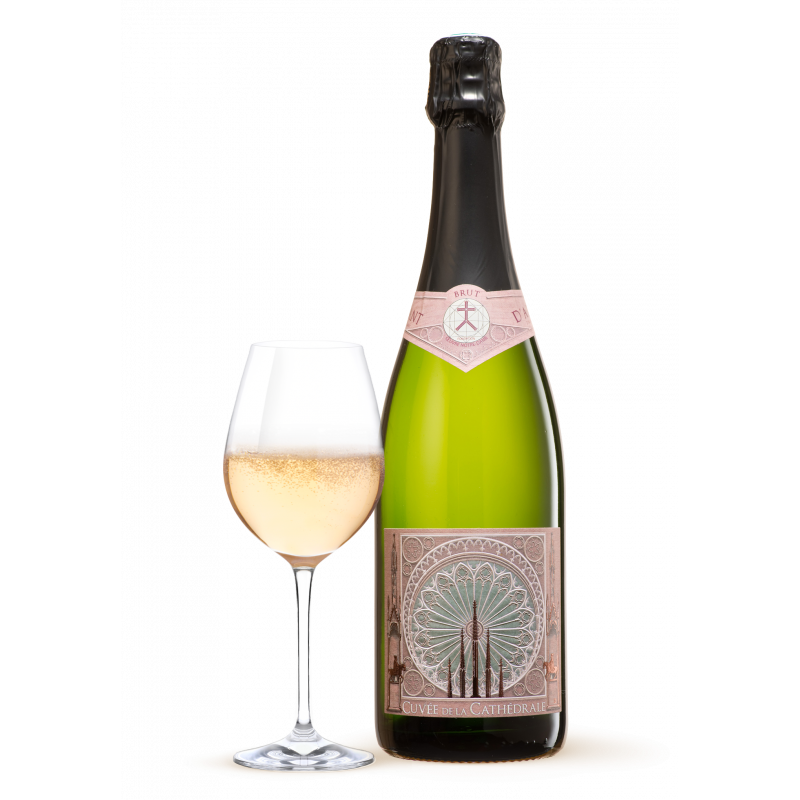 Crémant Cuvée de la Cathédrale Brut (75cl) - vins d'Alsace - épicerie local