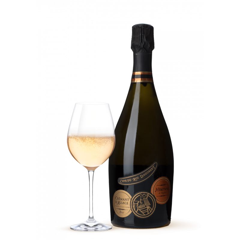 Crémant Héritage brut (75cl) - vins d'Alsace - épicerie local