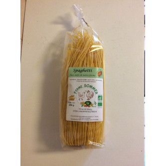 Spaghetti biologique (250g) - pâtes d'Alsace - drive fermier