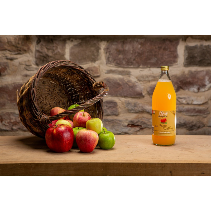 Jus de pommes- panier - vente -  jus de fruit - légumes - Alsace