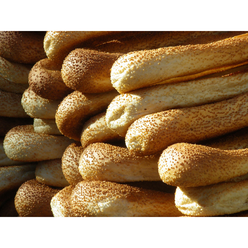 Baguette aux graines bio - paysans boulanger - drive fermier