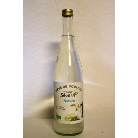 Sève de bouleau nature bio (75cl) - boissons artisanales