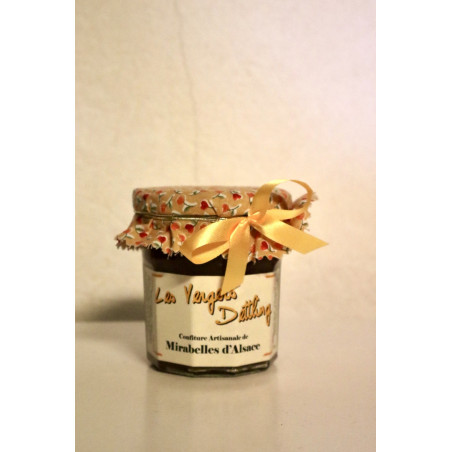 Confiture Mirabelles (250 Gr) - fruit - artisanat - produit locaux alsace