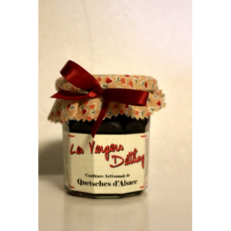 Confiture Quetsches (250 Gr) - fruit - artisanat - produit locaux alsace