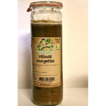 Velouté courgettes (500g) - fruit - légumes épicerie local