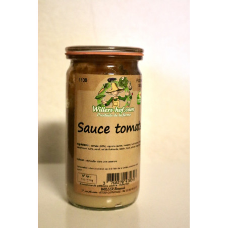 Sauce tomate - fruit - légumes épicerie local