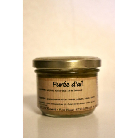 Purée d'ail - fruit - légumes épicerie local