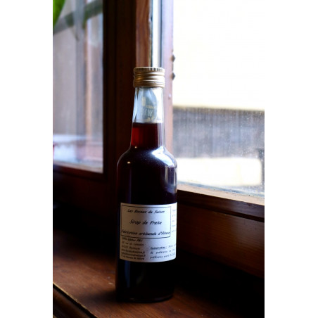 Sirop de Fraise (25cl) - fruit - légumes épicerie local alsace